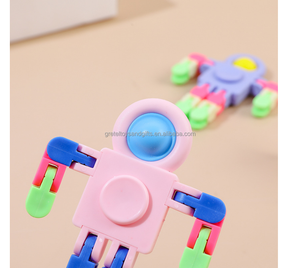 Giao Hàng Nhanh Chóng Fidget Cảm Giác Đồ Chơi Pop Bong Bóng Fidget Đồ Chơi Cho Trẻ Em Biến Hình Robot <span class=keywords><strong>Spinner</strong></span> Ngón Tay <span class=keywords><strong>Spinner</strong></span> Tay <span class=keywords><strong>Spinner</strong></span> - Product Image 5