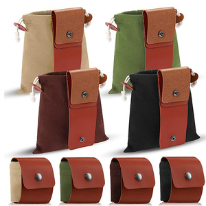 Outdoor Foraging <b>Bag</b> With Interior <b>Compartment</b> Waist Mounted Storage Pouch For Hiking Camping Unisex <b>Multi</b> Color Options - Product Image 1
