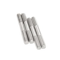 Oem China Wholesale Two Stud Bolt Black Zinc Finish Stainless Steel Threaded Rods Metric Studs B1=1.25D 3 Years Warranty