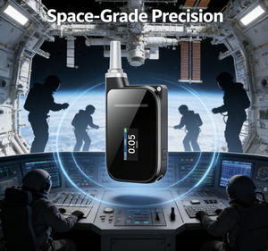 เครื่องวัดแอลกอฮอล์แบบดิจิตอล H3 ระดับมืออาชีพ ได้รับมาตรฐาน CE FCC ISO สำหรับบาร์และสถานที่ทำงาน - Product Image 3