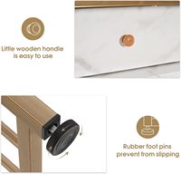 Table à ongles moderne avec rangement, texture marbrée, bureau de manucure avec tiroir pour salon à domicile, équipement de beauté, bar à ongles