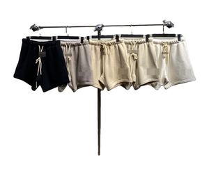 SS24F Nuevos Shorts de Forro Polar <span class=keywords><strong>ENTI</strong></span> Plus de la Serie ESS Cloud de Doble Línea OG, Estilo Urbano Holgado para Primavera/Verano - Product Image 1