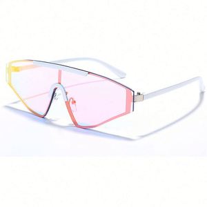 Gafas de Sol de Moda Vintage con Protección UV400, Lentes de Una Pieza, para Mujer, 2021 - Product Image 6