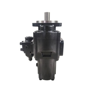 Pompe hydraulique à engrenages à 2 étages HUAMAO compatible JCB, 5 CV, 250 bars, port 1/2 pouce - Product Image 6