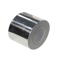 Bande auto-adhésive de papier d'aluminium de résistance thermique de revêtement de papier blanc