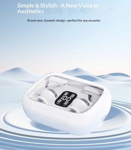 Auriculares inalámbricos Bluetooth Q10 con clip para la oreja, de doble gancho, ultra larga duración, auriculares deportivos de oído abierto para correr y hacer ejercicio. - Product Image 4