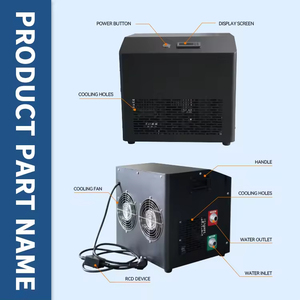 Happygo 0.5HP vận động viên tập thể dục phục hồi máy nước đá mới ra mắt lạnh Plunge Máy làm lạnh 220V động cơ máy bơm cho phòng tắm Băng tắm mát - Product Image 3