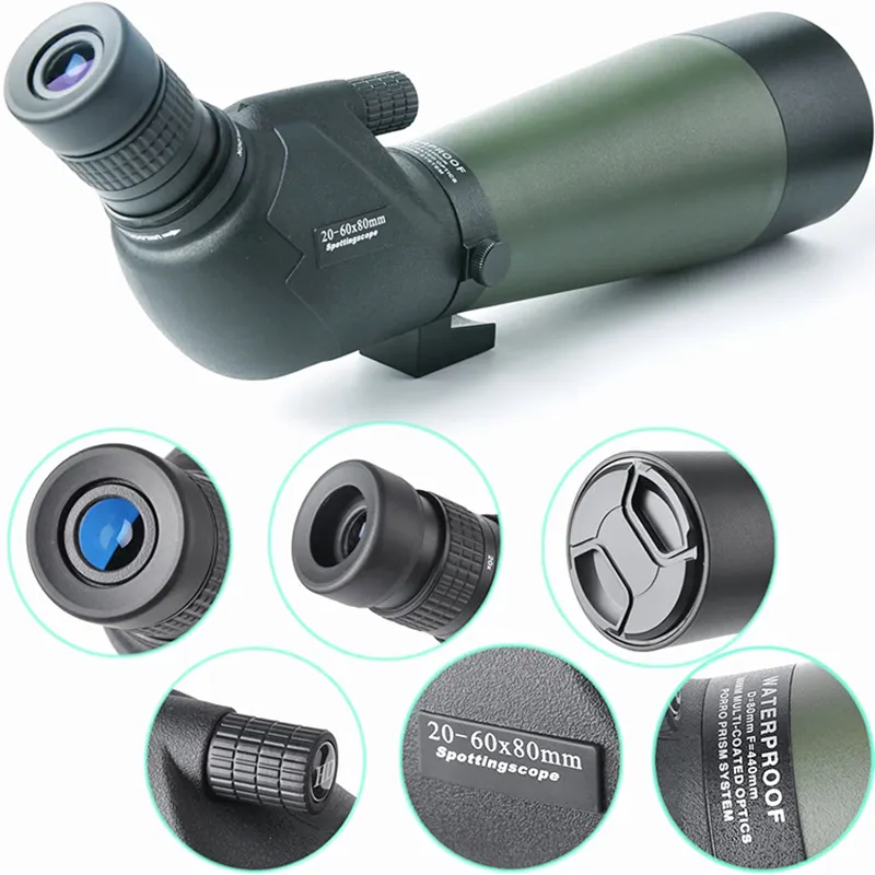 Outdoor Bird Watching Waterproof 20 60X80