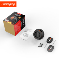 Kit Termometer BBQ Nirkabel Pro untuk 5.1 dengan Kubah Plastik - Berperingkat IP65 untuk Memanggang, Mengasap, dan Memanggang Kue |   Layanan OEM & ODM
