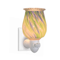 Diffuseur de cire parfumée électrique à brancher, lampe décorative en verre artistique écologique pour la maison