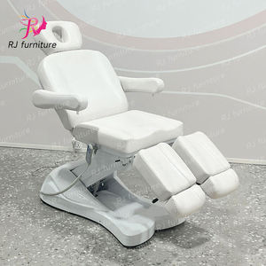 Luxury Cosmetic <b>Facial</b> Spa <b>Massage</b> 3 Motors <b>Electric</b> Adjustable Stainless Steel CE Certified Beauty Treatment Bed for School Use - Product Image 1