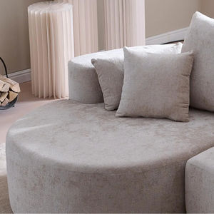 Canapé gonflable moderne en velours rembourré en forme de L, inclinable, tendance 2026, gain de place, avec faible MOQ et emballage compressé personnalisé - Product Image 3