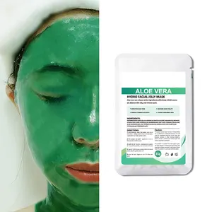 Vente en gros, masque facial blanchissant, hydratant, acide hyaluronique, gelée, masque facial, fabricants de poudre