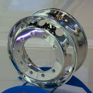 Ruedas de camión de servicio pesado de 22 pulgadas 22,5*8,25/llantas de aluminio forjado para Semirremolque/rueda de coche de pasajeros - Product Image 1