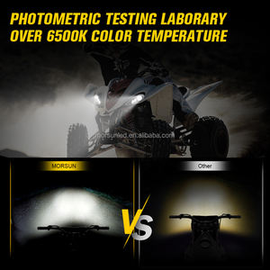 MorSun Pour 06-22 Yamaha ATV D0T Projecteur LED Phare pour Yamaha <span class=keywords><strong>Raptor</strong></span> <span class=keywords><strong>350</strong></span>/YFZ 450/450R/Wolverine Phare LED - Product Image 6
