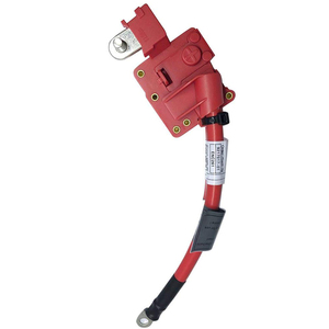 كابل بطارية سيارات BMW E87, كابل بطارية سيارات BMW E87 116 118 <span class=keywords><strong>123</strong></span> 125 130 135 سلسلة سيارات 61129217017 موصل بطارية إيجابية 6112-9217-017 ملحقات - Product Image 5