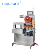 Système d'emballage haute vitesse WK06-30C3-MRQ en acier inoxydable pour OPP/papier, pour applications de vente au détail et logistique – Machine à cerclage