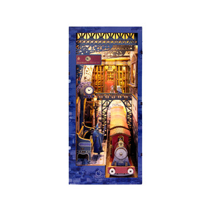 Kit <span class=keywords><strong>de</strong></span> <span class=keywords><strong>Casa</strong></span> en Miniatura <span class=keywords><strong>de</strong></span> Arquitectura <span class=keywords><strong>de</strong></span> Estación <span class=keywords><strong>de</strong></span> Ferrocarril - <span class=keywords><strong>Casa</strong></span> <span class=keywords><strong>de</strong></span> <span class=keywords><strong>Muñecas</strong></span> <span class=keywords><strong>Completa</strong></span> con Muebles y Detalles en Miniatura - Product Image 3