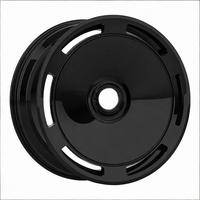 Nouvelles jantes en alliage d'aluminium forgé pleine profondeur de 17 à 22 pouces, 6x139.7 5x120 PCD, design aérodynamique turbine noir mat pour Escalade Yukon Land