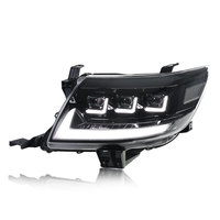 Ensemble de phares de voiture, lumières LED, phares LED, accessoires de voiture, adaptés aux systèmes d'éclairage automobile, Toyota Hilux VIGO 12-14