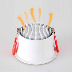 ไฟดาวน์ไลท์ LED แบบฝังเพดาน 7 วัตต์ มุมลำแสงแคบ 120 องศา CRI สูง IP44 สำหรับห้องครัว ห้องน้ำ สำนักงาน ที่อยู่อาศัย - Product Image 4