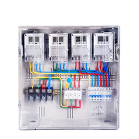 Boîtier de panneau de commande électrique étanche OEM IP65 Boîtier de distribution en métal avec matériaux ABS PC en acier non métallique