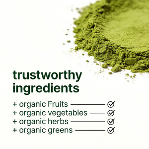 Fabrika Organik Yeşil Meyve Tozu Genel Sağlık ve Günlük Refahı Korur Sindirimi İyileştirir Prebiyotik Lif Takviyesi - Product Image 6