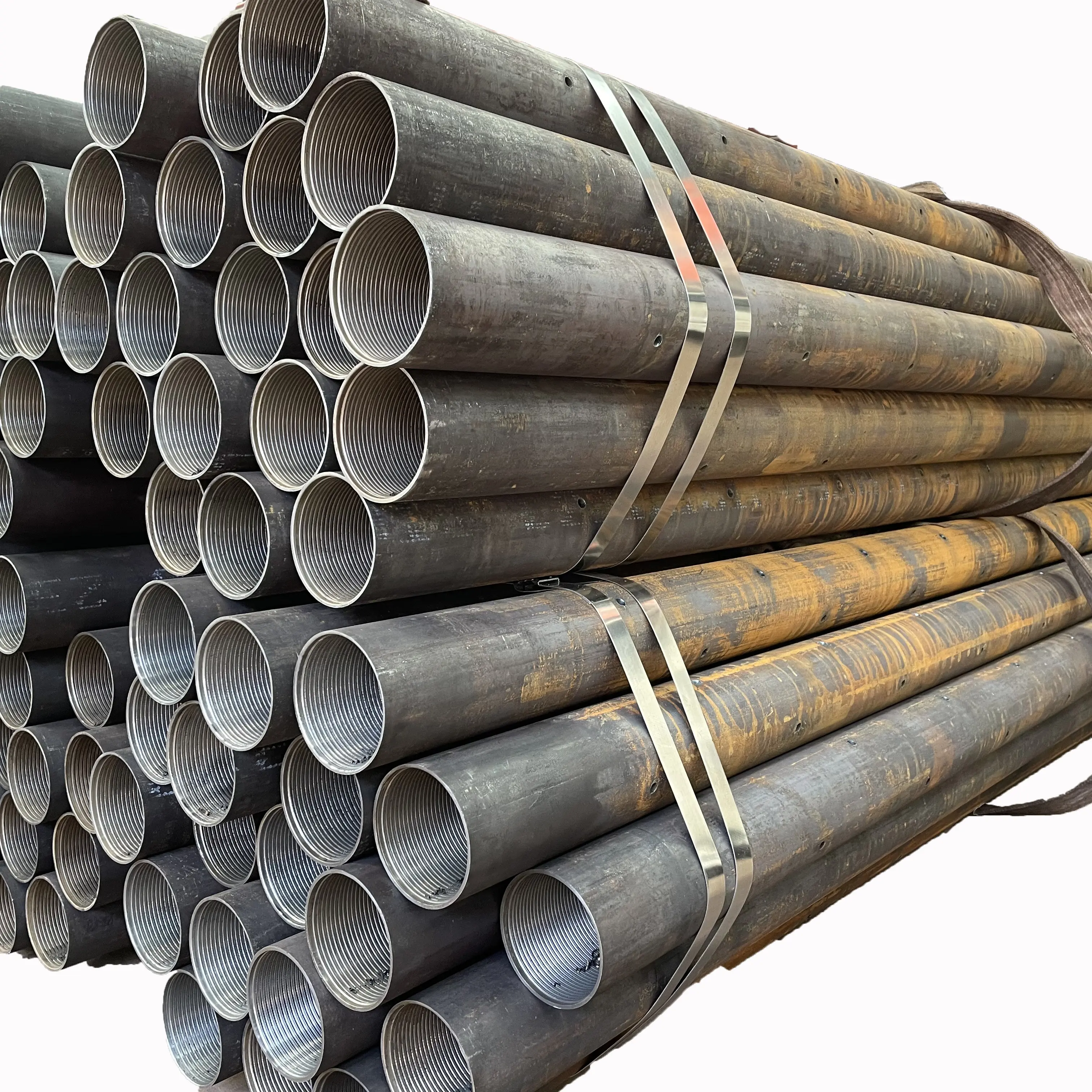Advanced Grouting Pipe conduit Soil nail steel pipe for grouting works at engineering site