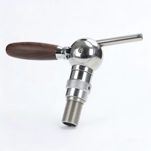 Robinet de distribution Lihe LH011A pour bières et boissons, idéal pour l'emballage de bières <span class=keywords><strong>belges</strong></span> et de bières artisanales, en laiton/acier inoxydable, avec poignée et logo personnalisables - Product Image 6