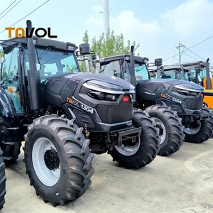 Nouveau design Tracteur 4x4 90 100 120 130 140 CV avec cabine climatisée et boîte de vitesses à navette pour le marché d'exportation - Product Image 1