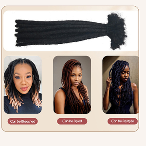 Dreadlocks <span class=keywords><strong>Rasta</strong></span> pas chers pour homme, extensions de <span class=keywords><strong>cheveux</strong></span> humains afro crépus, dreadlocks naturelles pour <span class=keywords><strong>femme</strong></span> - Product Image 4
