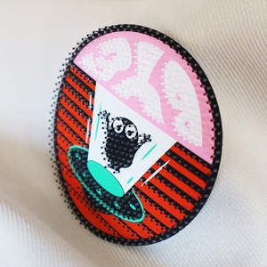 3D loại bàn chải Silicone quần áo nhãn truyền nhiệt nâng lên hiệu ứng bàn chải đánh răng Logo vá silicon chấm truyền nhiệt nhãn dán - Product Image 4