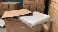 34 ''extérieur 86cm 4 sièges Table pliable carrée en plastique Table pliante carrée de camping