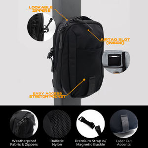 Sac de sport personnalisé avec porte-bouteille, nouvelle conception, <span class=keywords><strong>noir</strong></span>, en tissu magnétique compressible, matériaux PVC, directement de l'usine - Product Image 5