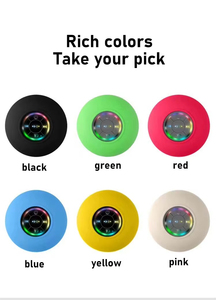 Baño <span class=keywords><strong>escuchando</strong></span> música para 5,0 impermeable IPX4 Mini <span class=keywords><strong>altavoz</strong></span> portátil inteligente con luces LED RGB hasta 5 horas de tiempo de reproducción - Product Image 3