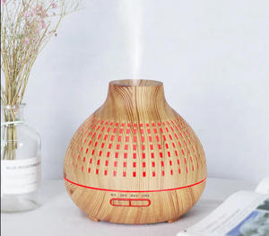 Chuyên Nghiệp 500Ml Độc Đáo Hạt Gỗ Máy Tạo Độ Ẩm Không Khí Nhà Siêu Âm Hương Thơm Tinh Dầu Khuếch Tán Cho Không Khí Trong Tươi - Product Image 6