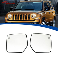 Verre de rétroviseur latéral de voiture, blanc, chauffant, accessoires pour Jeep Patriot Liberty Dodge Nitro