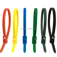 Wholesale High Quality 200mm Self-lock Nylon Cable Tie Eco-Friendly Plastic Zip Ties Free Sample Fasteners