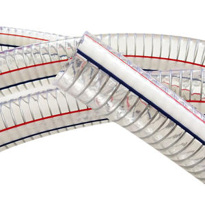 Manguera de Riego Corrugada de PVC Ligera, Anti-UV, Personalizada Directo de Fábrica, 100% Resistente al Agua - Product Image 1