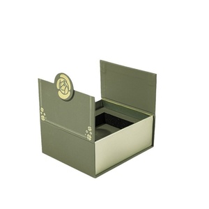 Boîte cadeau personnalisée à double porte en carton céramique pour thé, bijoux, cosmétiques et articles du Nouvel An - Marque Wenchuang - Product Image 1