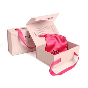 Caja de embalaje de cartón rígido con asa de cinta, apta para unión magnética y personalizable según los requisitos. - Product Image 4