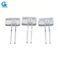 Expédition rapide, diode LED 2x5x7mm 257, diode LED à trou traversant, diode LED DIP, 20mA, faible consommation d'énergie, diode électroluminescente pour projets électroniques DIY