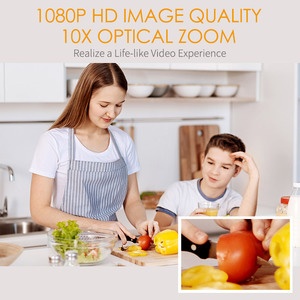 Caméra IP PTZ FEELWORLD USB10X 4K USB 1080P avec suivi automatique et zoom 10X, directement de l'usine OEM pour la surveillance sportive et gouvernementale - Product Image 3