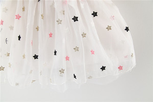 ชุดเดรสเด็กผู้หญิงสไตล์เกาหลีสำหรับฤดูร้อน ผ้าฝ้าย ออกแบบสวยงาม เหมาะสำหรับงานปาร์ตี้ งานพรอม  พร้อมกระโปรงบัลเลต์ จากผู้ผลิต - Product Image 5