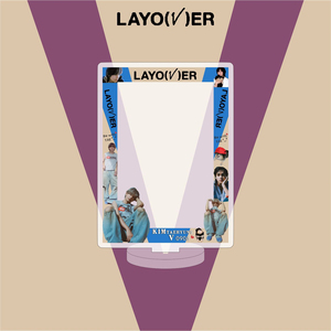KPOP <span class=keywords><strong>V</strong></span> Solo Album LayoVer Acrílico Soporte Figura <span class=keywords><strong>Kim</strong></span> <span class=keywords><strong>Tae</strong></span> <span class=keywords><strong>Hyung</strong></span> Tarjetero Standee Marco DE FOTOS Adornos de escritorio Fans Coleccionables - Product Image 2