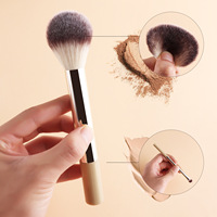Kit professionnel de 13 pinceaux de maquillage et éponges de mélange, logo personnalisé, poils doux de qualité supérieure, outils de maquillage avec sac de rangement
