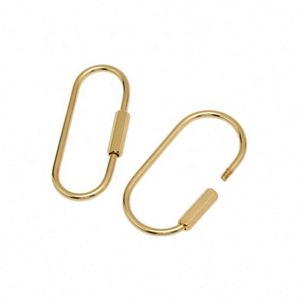 Durable Brass Screw Lock <b>Key</b> Chain <b>Ring</b>, <b>Custom</b> Design for Men & Women, Simple Style Car Keychain - Product Image 3