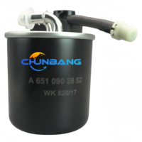 WK820/17 A6510902852 Suku Cadang Mesin Mobil Berkualitas Tinggi Filter Bahan Bakar 651 090 16 52 untuk Mercedes-benz 6510901652 A6510901252