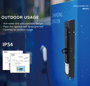 MK419 Industrial Cabinet Door Swing Handle <strong>Lock</strong> Push Button Cam Cabinet <strong>Latch</strong> Lift and Turn Electrical <strong>Panel</strong> <strong>Lock</strong> - Product Image 4