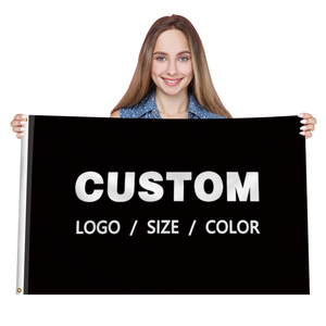 Drapeaux et bannières personnalisés en tissu polyester, drapeaux et bannières sur mesure 3x5, drapeau personnalisé avec logo - Product Image 2